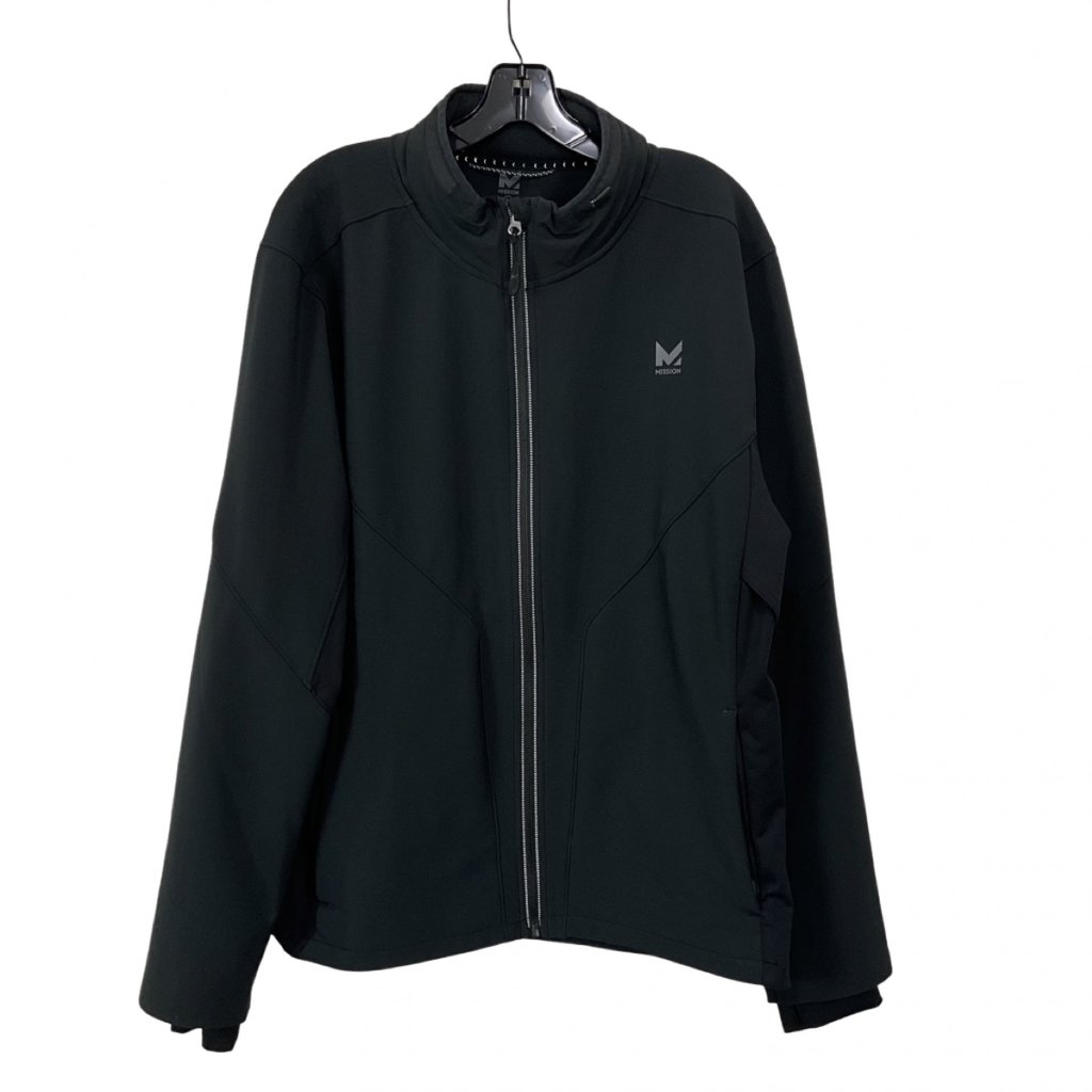 Mission Vaporactive Mens Black Jacket Size Xl